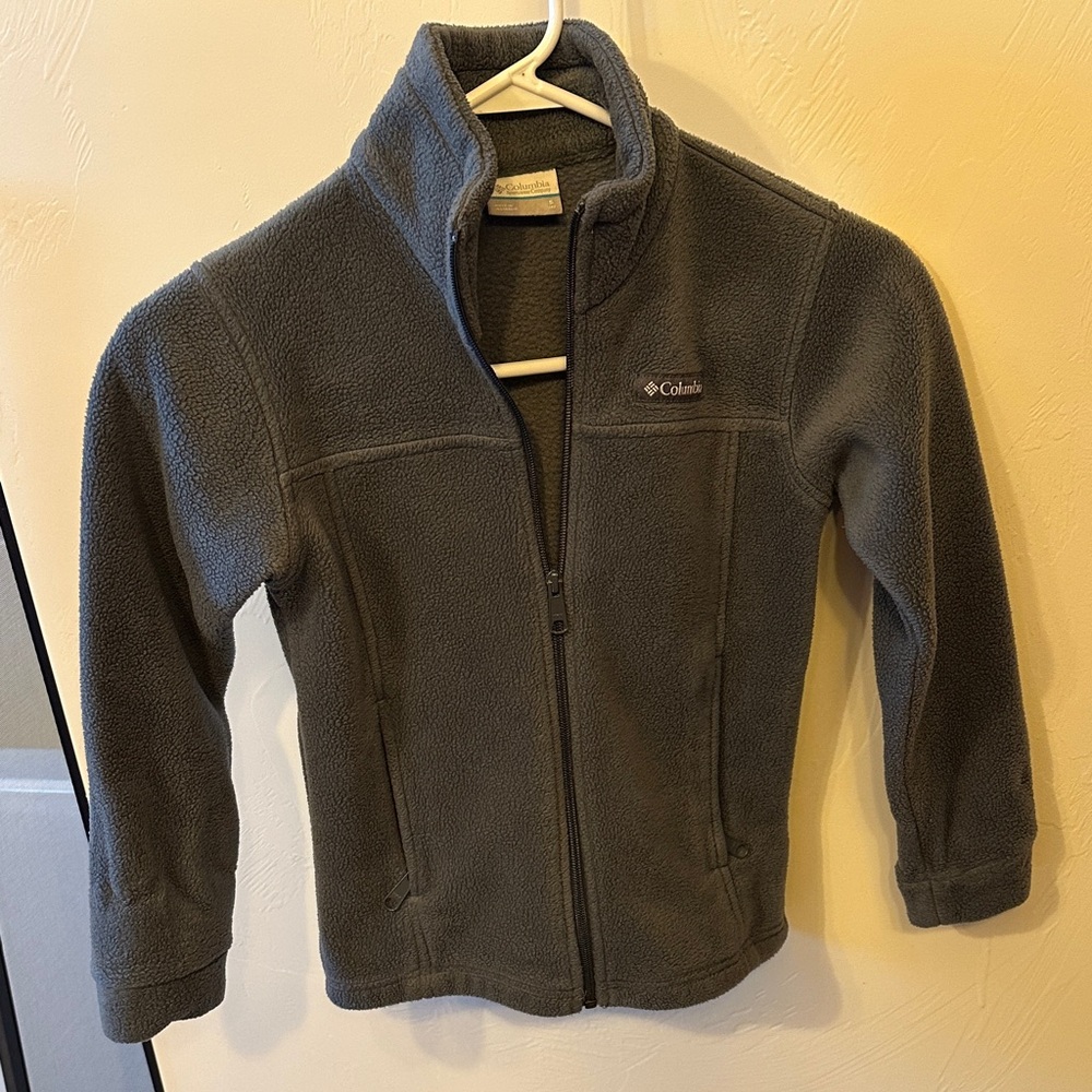 Columbia Kids Gray Fleece Jacket